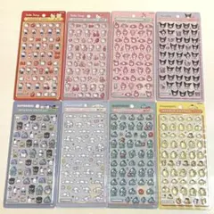 【新品・正規品】ボンボンドロップシールミニ サンリオ ８種セット