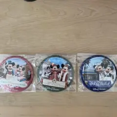 東京ディズニーリゾート　ホテル缶バッジ３つセット新品未開封　ディズニー　缶バッジ