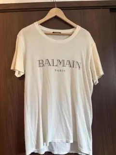 BALMAIN PARIS ロゴ Tシャツ ホワイト