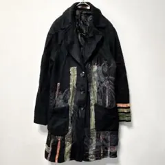 ❤️レア✨SOGGO COLLECTION アートパッチワーク ロングコートのサムネイル