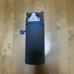 リヒトラブ ネコ スタンドペンケース シリコン製