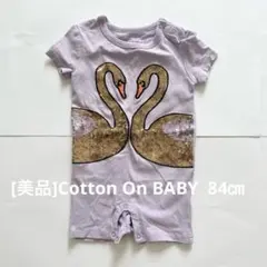 Cotton On BABY コットンオン　ロンパース　白鳥　スパンコールのサムネイル