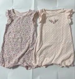 next 6-9ヶ月 ロンパース 2点セット