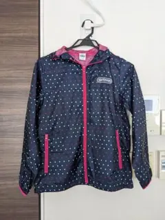 ドット柄ウィンドブレーカー