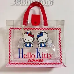 タグ付き♡ハローキティ プールバッグ 1999 マリン 平成レトロ ヴィンテージ