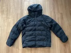 TIGORA ティゴラ　アルミ蓄熱　パデット フードジャケット　Lサイズ　黒