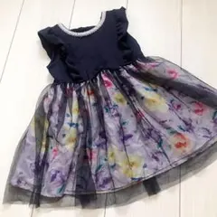 anyFAMキッズ　発表会 ドレス フォーマル　卒園式　入園　ベビーキッズ　90