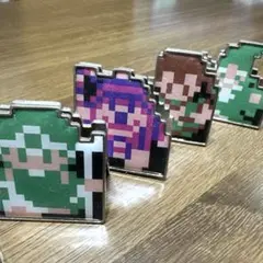 ドラクエ　一番くじ　ドットクリップ　４個セットのサムネイル