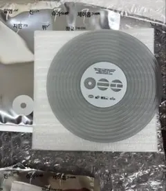 BTS ARIRANG VINYL COASTER RM シルバー