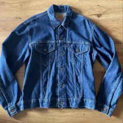 80s 90s 70505 真っ紺　40サイズ　USA製　ケアタグ