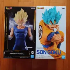 ドラゴンボールZ Grandista 悟空 魔神ベジータ フィギュア2種 - メルカリ