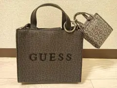 GUESS☆ミニポーチ付き2wayショルダーバッグ