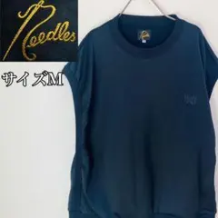 【激レア】ニードルズ ノースリーブ サイズM　23SS　ベスト 刺繍ロゴ