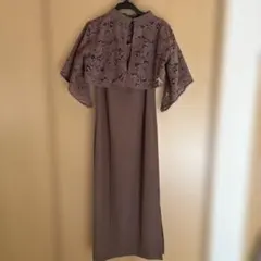 3/29まで値下げ　薄茶色　パーティードレス
