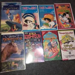 VHS ディズニー他　8種