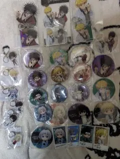 ダンガンロンパ V3 王馬小吉 けもみみ 缶バッジ アクキー 9点セット