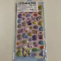 ぷっくり恐竜シール シート1枚