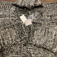 ＊TＳＵHAＲＵbyサマンサ ミドル丈フードニットコートガーデガン＊ブラック