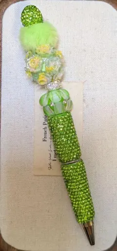 ハンドメイド ビーズボールペン