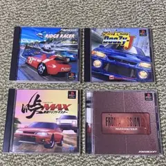 PS1 リッジレーサー　ゼロ4チャンプ　峠MAX フロントミッション セカンド