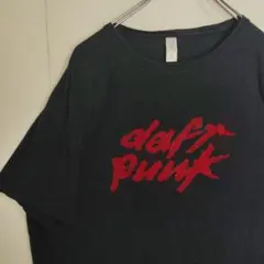 ギルダン 半袖シャツ Tシャツ daft punk ブラック メンズXL