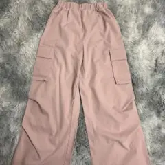 ピンクカーゴパンツ