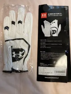 UNDER ARMOUR アンダー アーマー ゴルフ グローブ 25cm 白のサムネイル