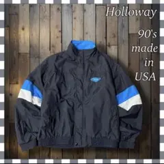 USA製Holloway ホロウェイ ナイロンジャケットボンバージャケットXL