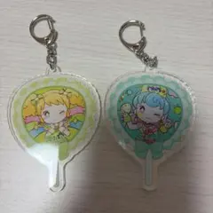 アイカツ大衣装展　アクリルホルダー　冴草きい　堂島ニーナ