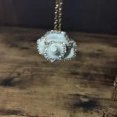 アビステ　バラ型　ブローチ ペンダント ネックレス