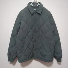 UNIQLO　パフテックキルティングジャケット　L　グリーン