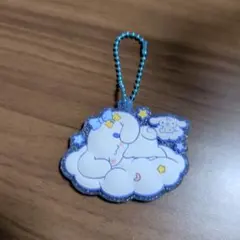 サンリオ　ぷっくりラバマスグミ　ラバーマスコット　シナモロール