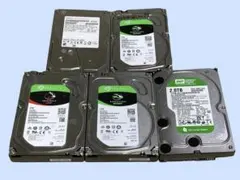 M9345 Western Digtal Seagate他 2TB x5個