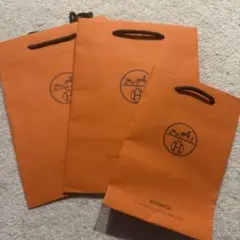 HERMES ショップ袋 3枚セット