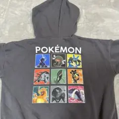 ポケットモンスター グレー パーカー
