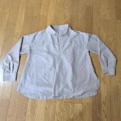 AZULベージュ 長袖シャツ