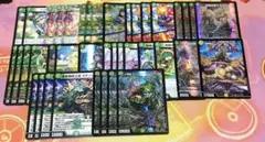 緑単スノーフェアリー デッキ