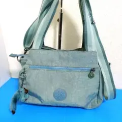 KIPLING　2wayショルダーバック　ゴリラチャーム付き