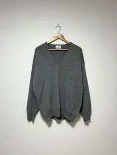 ヴィンテージ 90s TRUSSARDI Vネックウールニットセーターのサムネイル