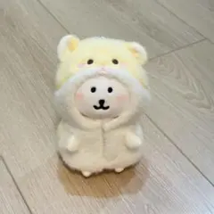 ぬいぐるみ服　ハムスター着ぐるみ　いつぬい　にじぱぺっと　10cm