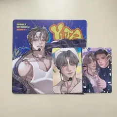 LEZHIN シーズングリーティング トレカ シーグリ　真珠を産む少年:発火