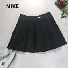 NIKE ナイキ 黒プリーツミニスカート キッズLサイズ Lサイズ