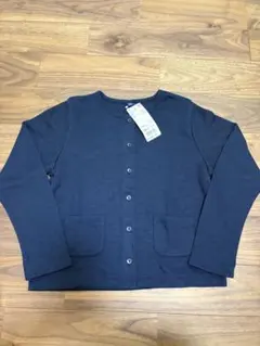 UNIQLO KIDS カットソークルーネックカーディガン 140cm 新品