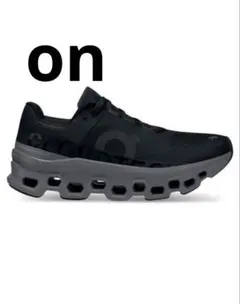 【美品】Onクラウドモンスター　24.5センチ メンズ Cloudmonster 2 | ブラック | On 日本