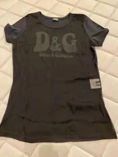 美品　D&G 黒 半袖 Tシャツ