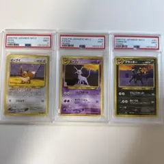 PSA9 イーブイ エーフィ ブラッキー 3枚セット