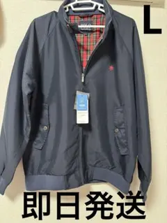 【新品未使用】POLO ネイビージャケット　チェック