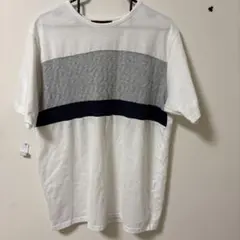 ストライプデザインTシャツ Lサイズのサムネイル