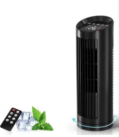 タワーファン 扇風機【2026夏新型・AI自動風・風量4段階】羽根なし 縦型のサムネイル