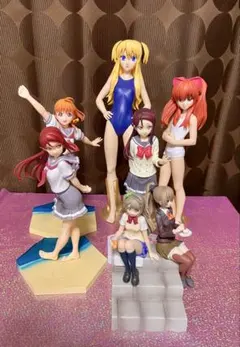 ⭐️美少女フィギュアの7体セット❣️